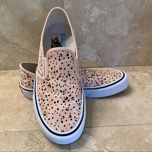 Vans Slip On Leila Hurst Animal Print Women’s 9